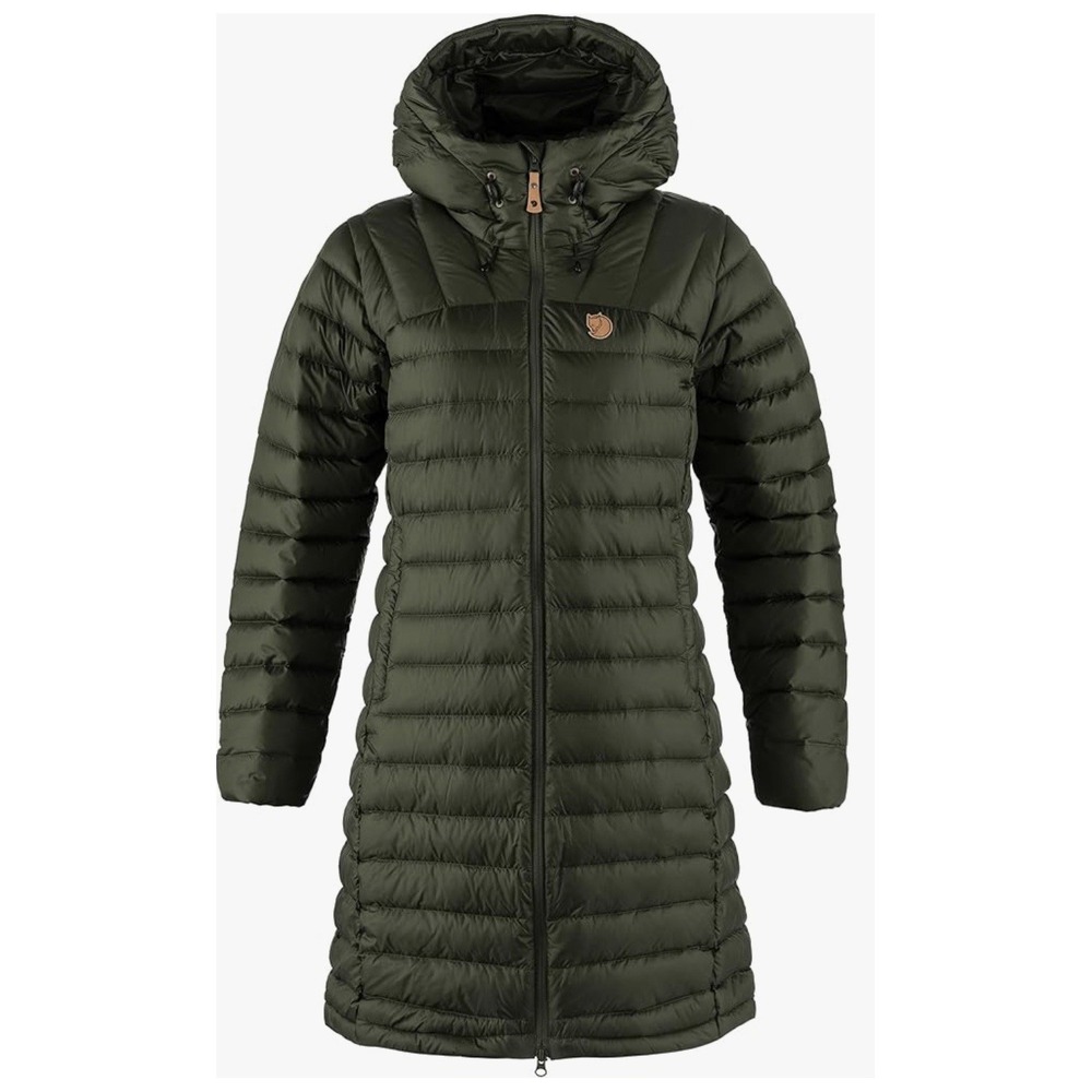 Fjallraven NEW Snow Flake Parka Packable Down Jacket Coat Laurel Green Sz Large